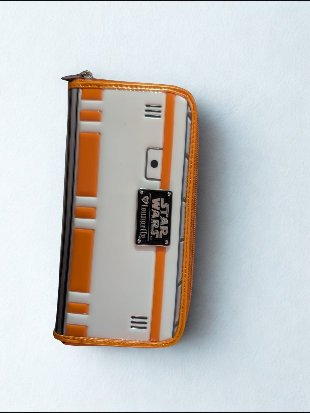 Loungefly Black & Gray Star Wars Zip Wallet